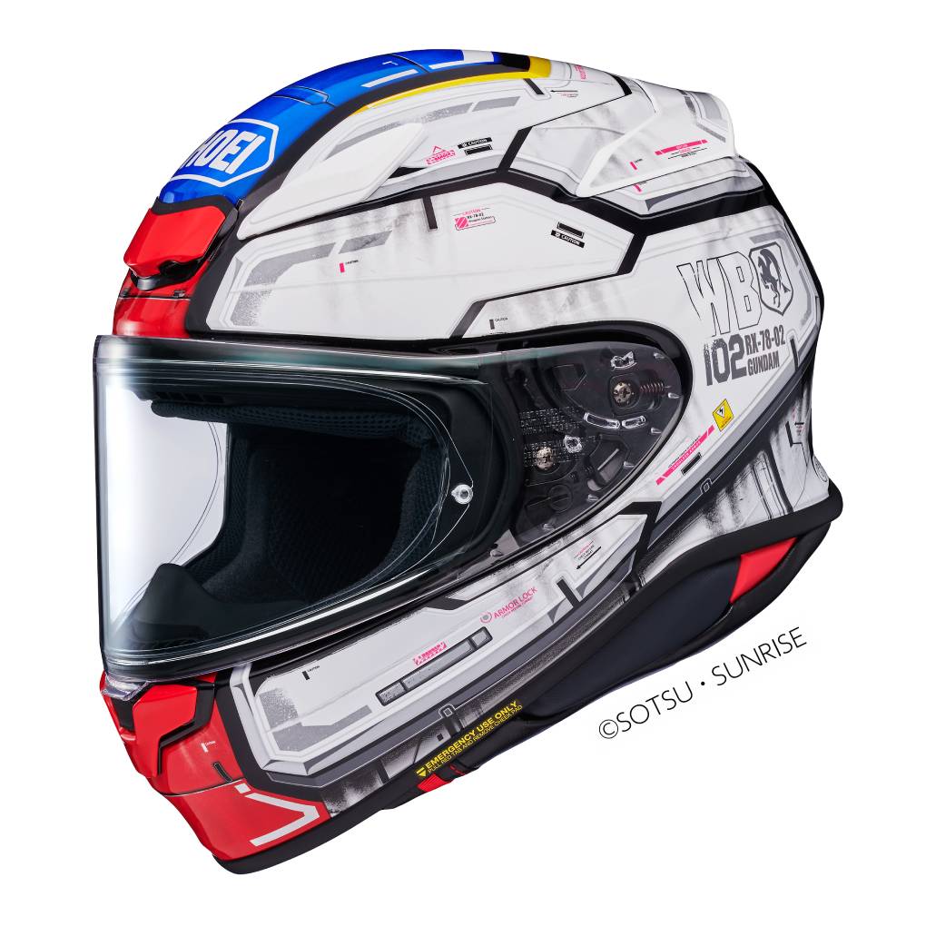 [PRE-ORDER] SHOEI Z8 RX-78-02 GUNDAM FULLFACE HELMET