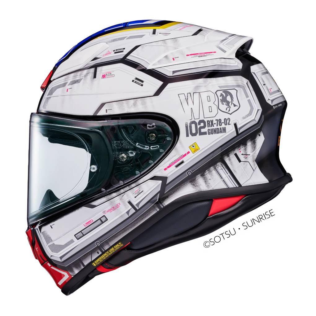 [PRE-ORDER] SHOEI Z8 RX-78-02 GUNDAM FULLFACE HELMET