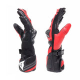 DAINESE REACTO CARBONG LONG LEATHER MOTORCYCLE GLOVES