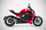 ZARD DIAVEL V4 "MAKO" 2023-2024 SLIP-ON RACING EXHAUST