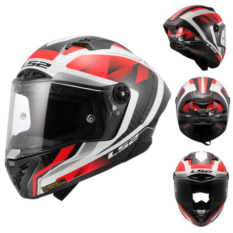 LS2 FF805C CARBON THUNDER GP AERO MOTORCYCLE HELMET