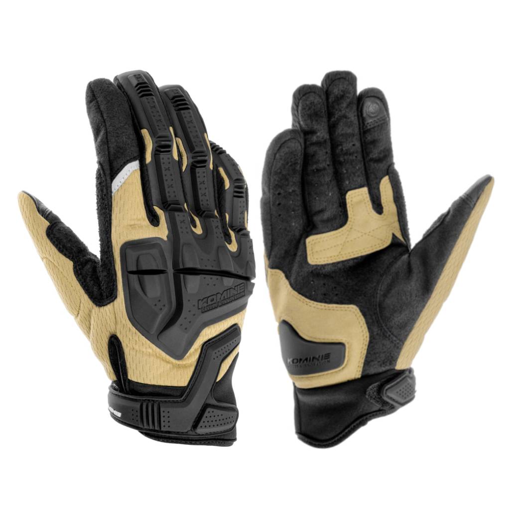KOMINE GK-2475 ADVENTURE MOTORCYCLE MESH GLOVES