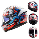 LS2 FF808 STREAM II GRAPHICS MOTORCYCLE FULL FACE HELMET