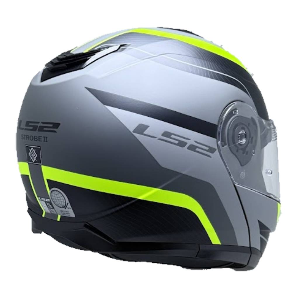 LS2 FF908 STROBE II MOTORCYCLE MODULAR HELMET