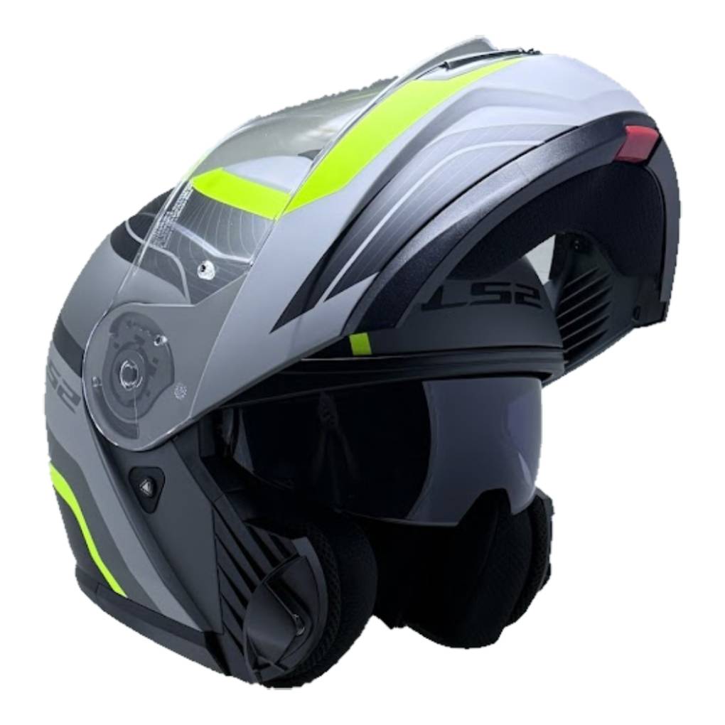 LS2 FF908 STROBE II MOTORCYCLE MODULAR HELMET