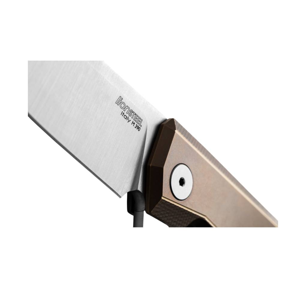 LIONSTEEL FOLDING KNIFE MYTO TITANIUM
