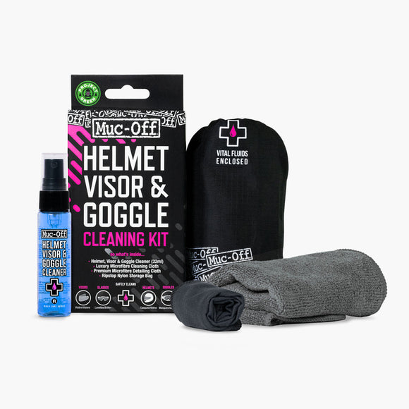 MUC-OFF VISOR LENS & GOGGLE CLEANING KIT