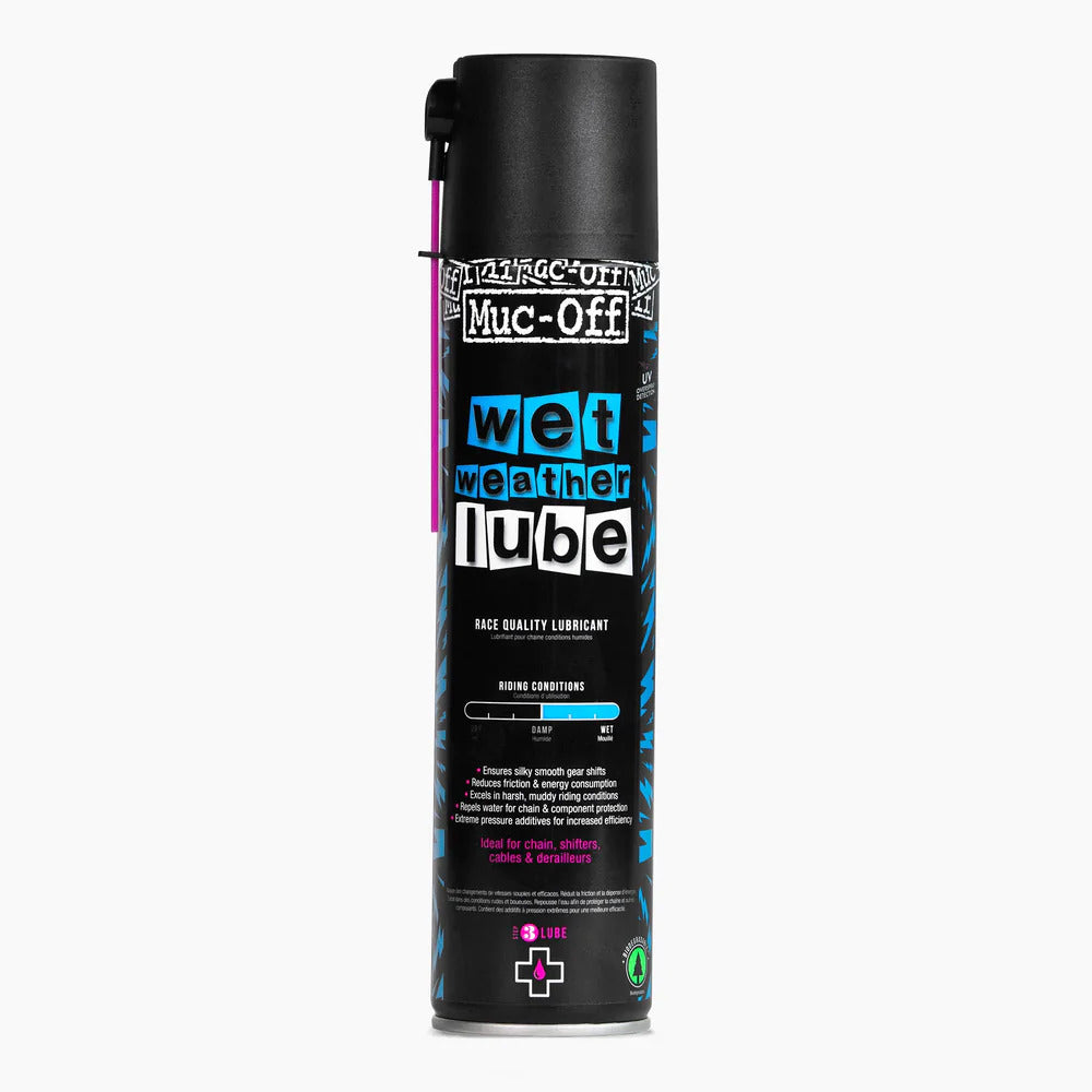 MUC-OFF BIKE WET LUBE CHAIN AEROSOL (400ML) – Motoworld Philippines