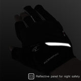 KOMINE GK-260 PROTECT 3 MOTORCYCLE FINGERLESS MESH GLOVES