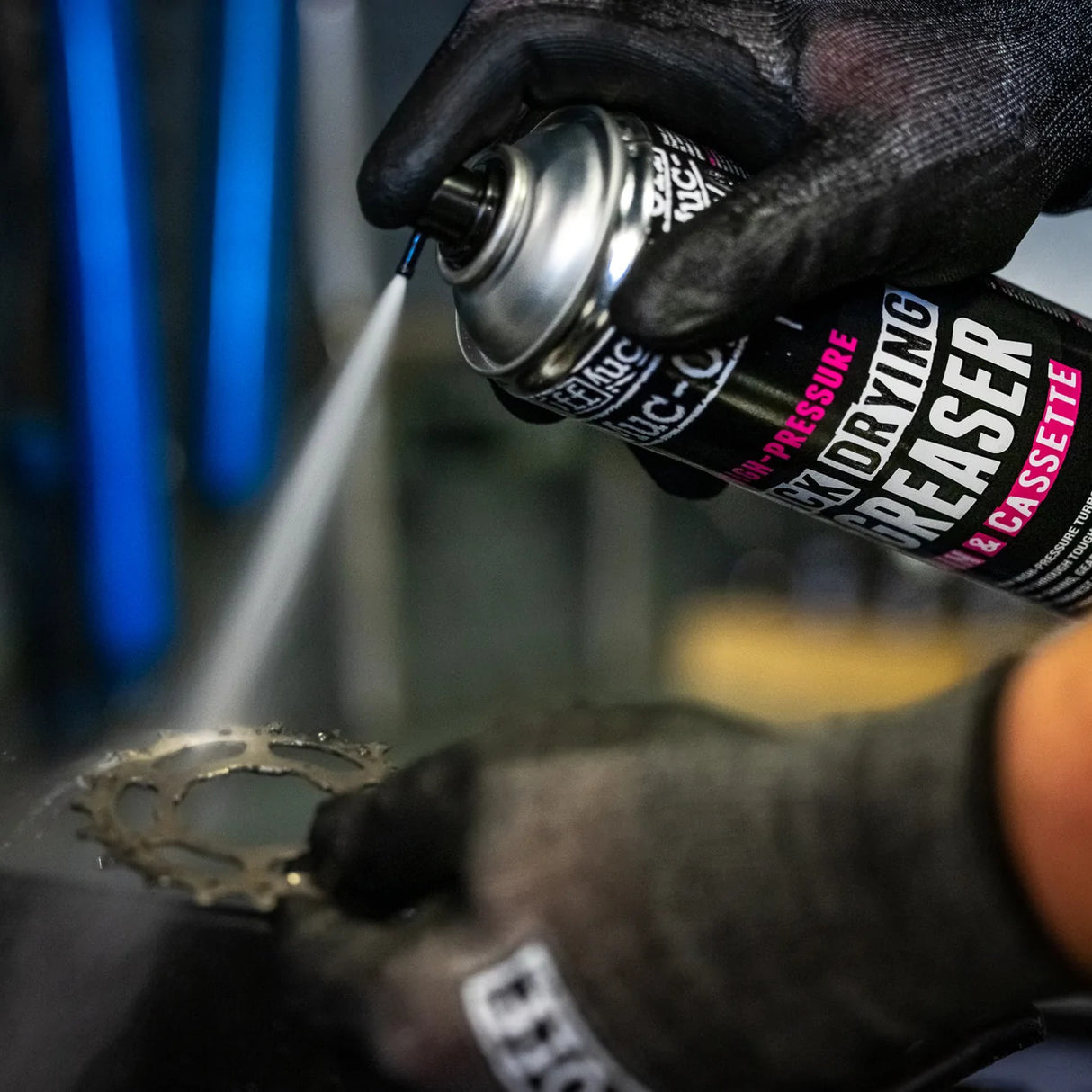 MUC-OFF HIGH PRESSURE QUICKDRY DEGREASER CHAIN & CASSETTE (750ML)