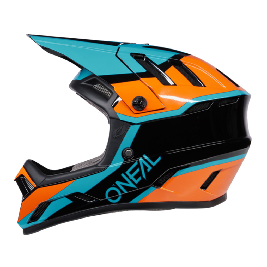 Casque Intégral Oneal Backflip Strike Avec Lunettes - VTT Descente - Rouge Et Noir